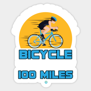 It takes a special idiots to ride 100 miles Gift Sticker